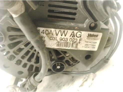 03L903023F ALTERNADOR SEAT LEON (1P1)|Desguaces La Cabaña
