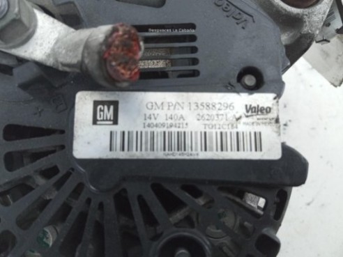 13588296 ALTERNADOR OPEL CORSA D (S07)|Desguaces La Cabaña