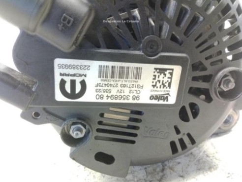 9835689480 ALTERNADOR OPEL MOKKA|Desguaces La Cabaña