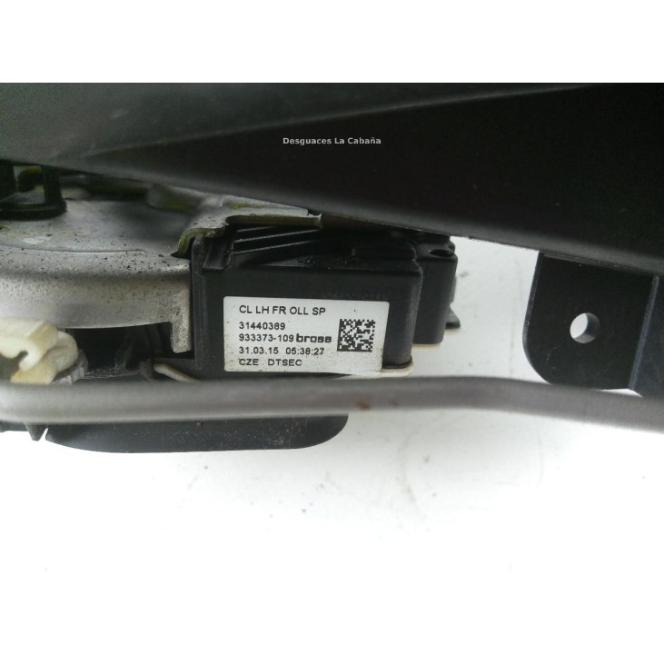 31440389 CERRADURA PUERTA LAT DEL IZQ VOLVO V40 Fastback (525, 526) |Desguaces La Cabaña