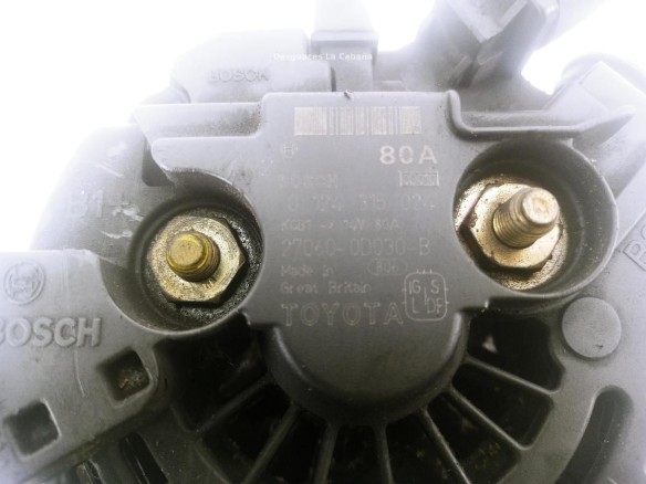 0124315024 ALTERNADOR TOYOTA COROLLA (_E12_)|Desguaces La Cabaña