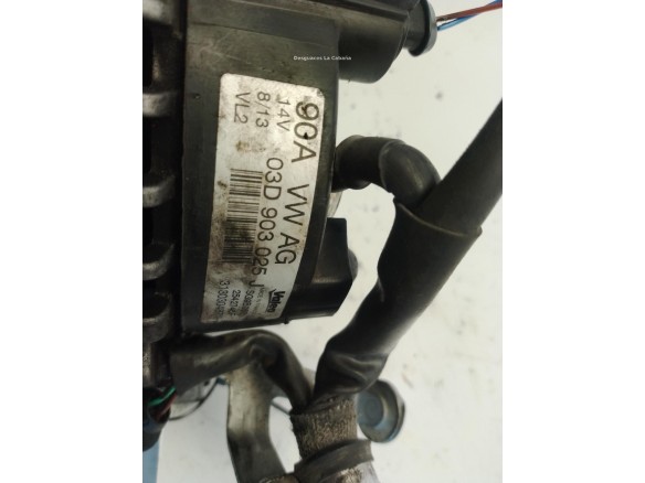 03D903025J ALTERNADOR SEAT IBIZA IV (6J5, 6P1)|Desguaces La Cabaña
