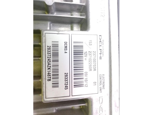 237100703R CENTRALITA MOTOR DACIA SANDERO |Desguaces La Cabaña