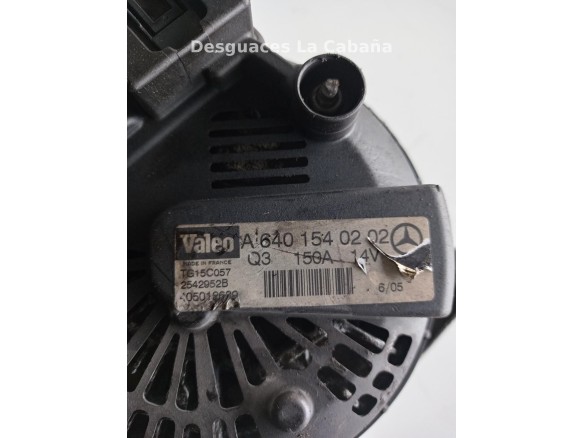 A6401540202 ALTERNADOR MERCEDES BENZ CLASE A (W169)|Desguaces La Cabaña