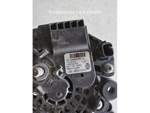 231006007R ALTERNADOR RENAULT CLIO IV (BH_)|Desguaces La Cabaña