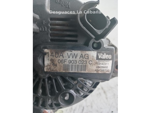 06F903023C,2542695B, ALTERNADOR VW GOLF V (1K1)|Desguaces La Cabaña