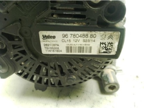 9678048880 ALTERNADOR PEUGEOT 508|Desguaces La Cabaña
