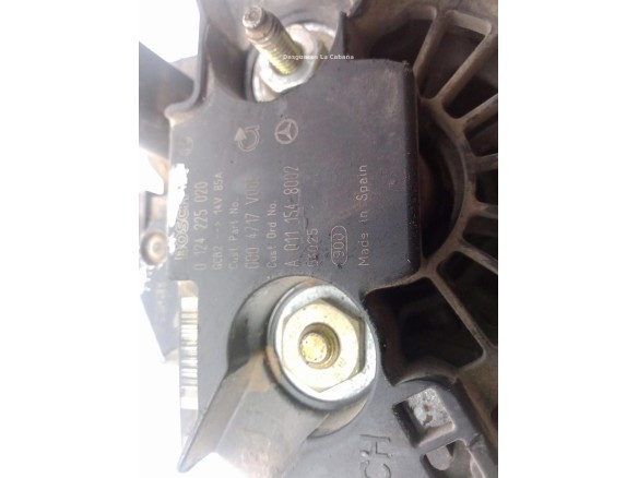 0124525020, ALTERNADOR SMART FORFOUR (454)|Desguaces La Cabaña