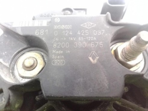 0124425037,8200690375, ALTERNADOR RENAULT CLIO III (BR0/1, CR0/1)|Desguaces La Cabaña