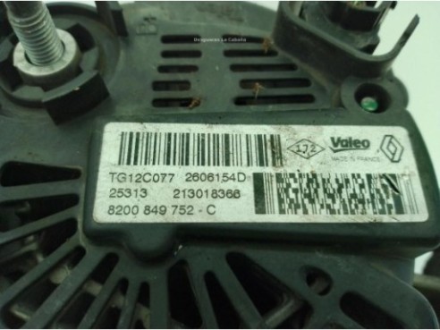 8200849752C, ALTERNADOR RENAULT MEGANE III Fastback (BZ0_)|Desguaces La Cabaña