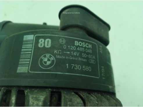 0120485048,1730580, ALTERNADOR BMW 3 (E36)|Desguaces La Cabaña