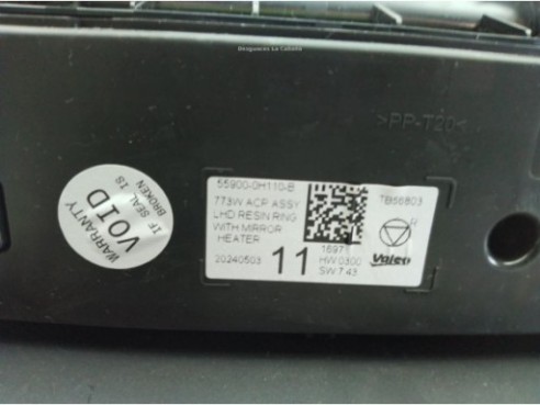 559000H140C0, 559000H110B MANDO CLIMA TOYOTA AYGO X (_B7_)|Desguaces La Cabaña
