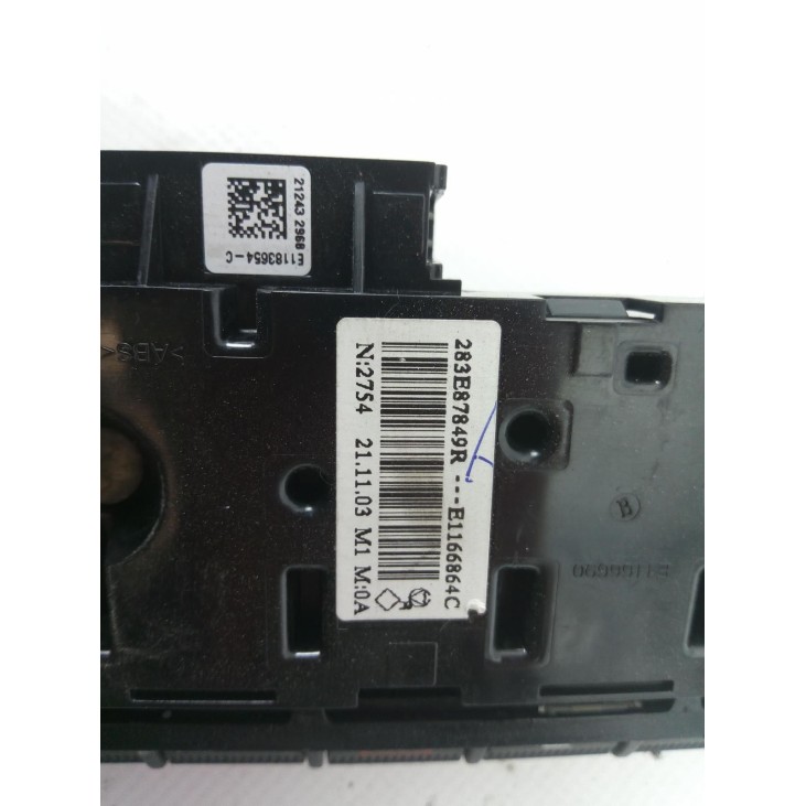  283E87849R INTERRUPTOR WARNING NISSAN TOWNSTAR Furgoneta/monovolumen (XFK) |Desguaces La Cabaña