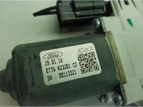 1880116, ET76A23201CD ELEVALUNAS PUERTA LAT DEL IZQ FORD TRANSIT COURIER Furgón|Desguaces La Cabaña