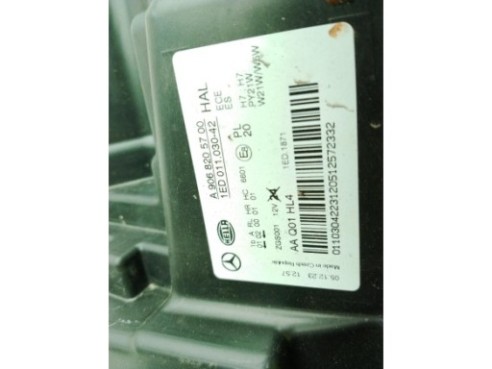 A9068205700 FARO IZQUIERDO MERCEDES BENZ SPRINTER 5-t Furgón (906)|Desguaces La Cabaña