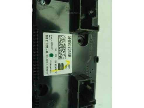 5F0907044H  AKYMS MANDO CLIMA SEAT LEON (5F1)|Desguaces La Cabaña