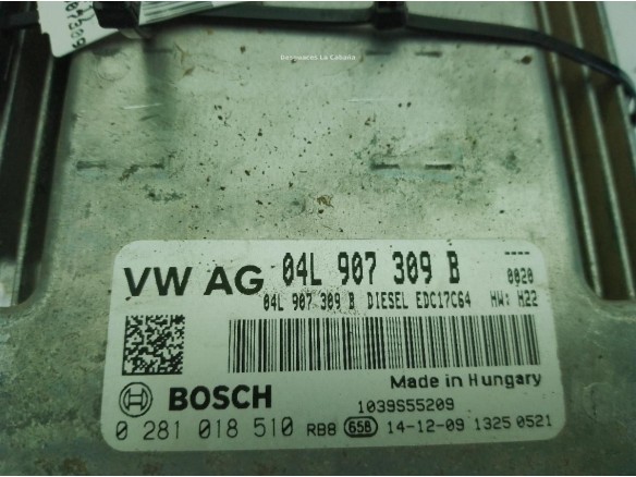 04L906021M, 04L907309B CENTRALITA MOTOR SEAT LEON (5F1)|Desguaces La Cabaña