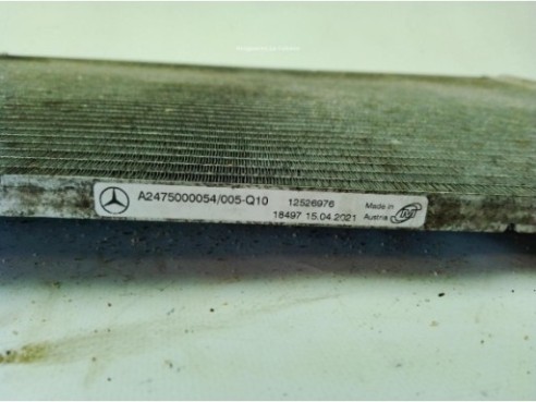 A2475000054 RADIADOR AIRE ACONDICIONADO MERCEDES BENZ CLASE A (W177)|Desguaces La Cabaña