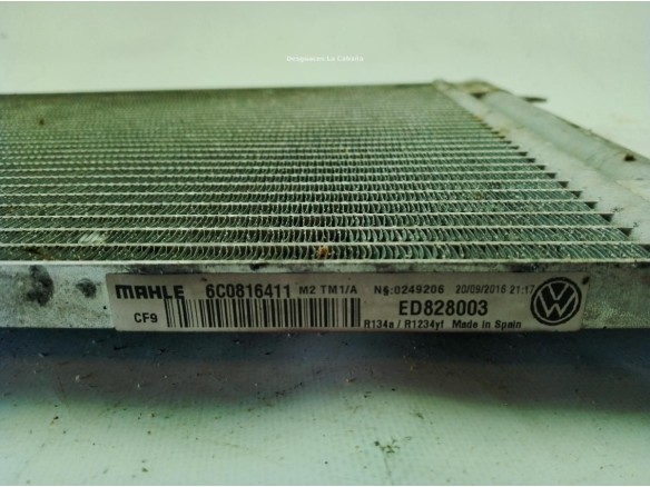 6C0816411B RADIADOR AIRE ACONDICIONADO VW POLO (6R1, 6C1)|Desguaces La Cabaña