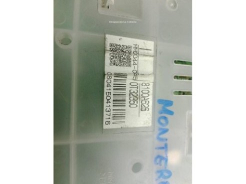 8100A623,0T32350, CUADRO INSTRUMENTOS MITSUBISHI MONTERO III Canvas Top (V6_W, V7_W)|Desguaces La Cabaña