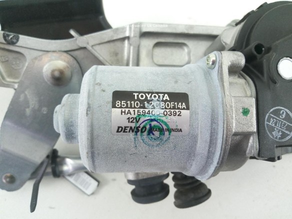 8511012C80F14A MOTOR LIMPIAPARABRISAS DEL TOYOTA COROLLA Ranchera familiar (_E21_) |Desguaces La Cabaña