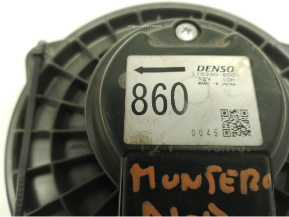 MOTOR CALEFACCION MITSUBISHI MONTERO IV (V8_W, V9_W)|Desguaces La Cabaña