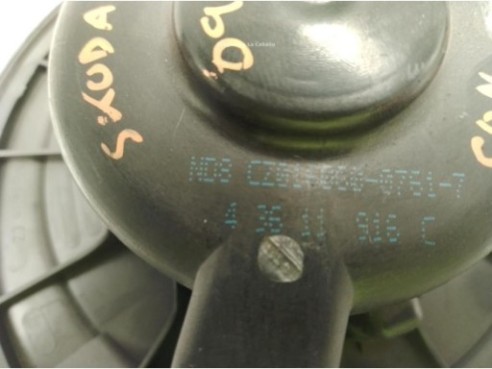 MOTOR CALEFACCION SKODA YETI (5L)|Desguaces La Cabaña