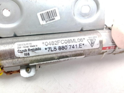 7L5880741E AIRBAG CORTINA IZQ PORSCHE CAYENNE (9PA) |Desguaces La Cabaña