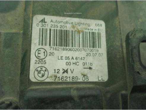 63127162189 FARO IZQUIERDO BMW X3 (E83)|Desguaces La Cabaña