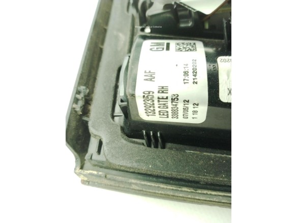 39028600, 13292359 PILOTO TRA DER INT OPEL ZAFIRA TOURER C (P12)|Desguaces La Cabaña