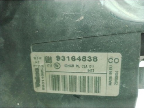 93164848, 93164838 FARO DERECHO OPEL TIGRA TwinTop (X04)|Desguaces La Cabaña