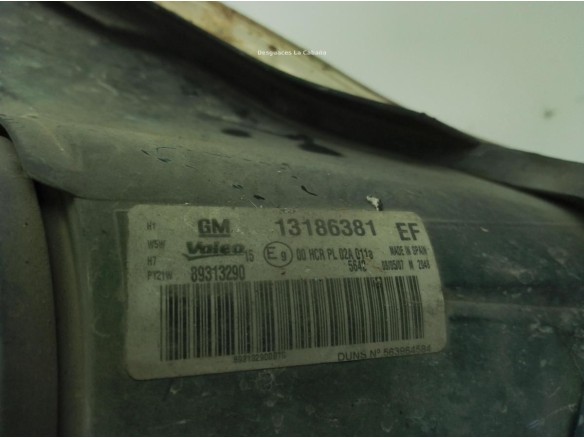 93189357, 13186381 FARO IZQUIERDO OPEL CORSA D (S07)|Desguaces La Cabaña