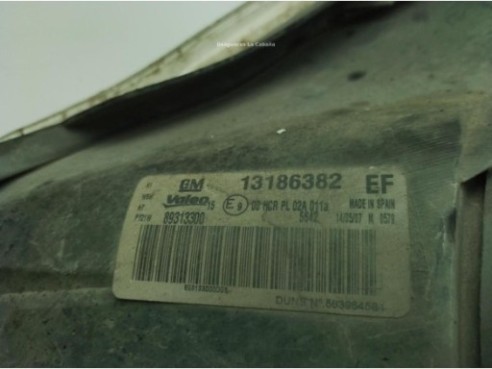93189358, 13186382 FARO DERECHO OPEL CORSA D (S07)|Desguaces La Cabaña