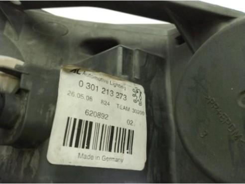 620892, 0301213273 FARO IZQUIERDO PEUGEOT 407 (6D_)|Desguaces La Cabaña