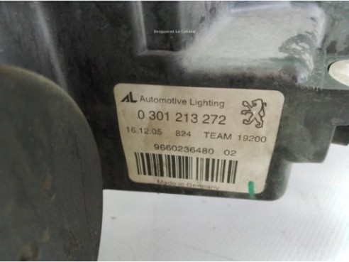620692, 0301213272 FARO DERECHO PEUGEOT 407 (6D_)|Desguaces La Cabaña