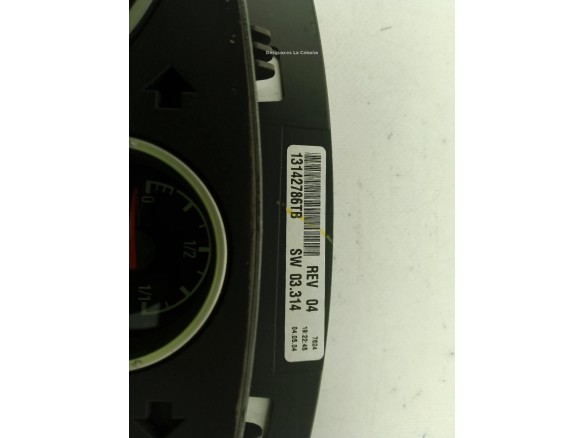 13142786TB, CUADRO INSTRUMENTOS OPEL ASTRA H (A04)|Desguaces La Cabaña