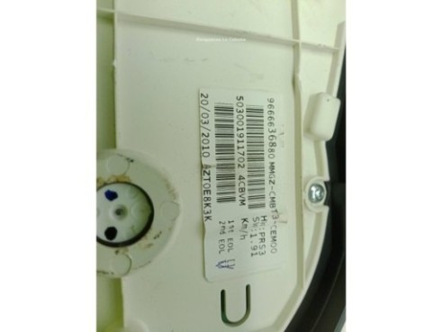 9666636880, CUADRO INSTRUMENTOS PEUGEOT 206+ (T3E)|Desguaces La Cabaña