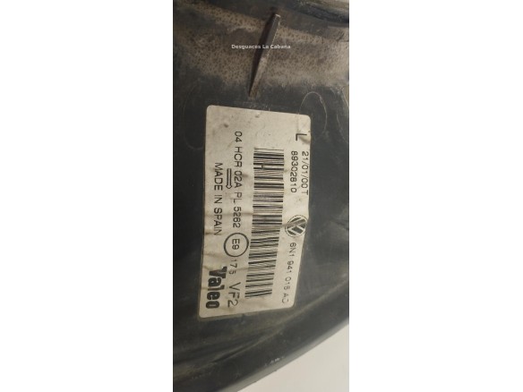 FARO IZQUIERDO VW POLO (6N2)|Desguaces La Cabaña