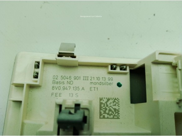 8V0947135A PLAFON DEL AUDI A3 (8V1, 8VK)|Desguaces La Cabaña