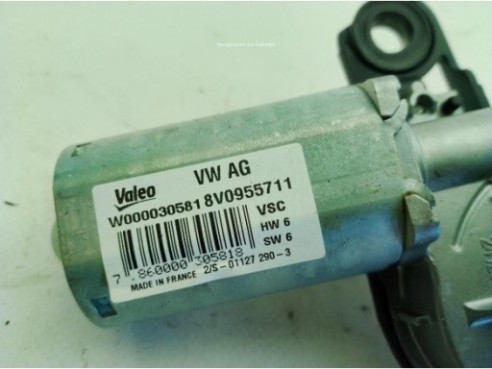 8V0955711B MOTOR LIMPIAPARABRISAS TRA AUDI A3 (8V1, 8VK)|Desguaces La Cabaña