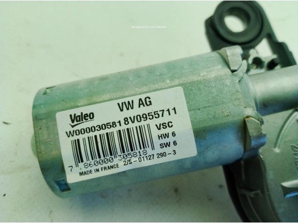 8V0955711B MOTOR LIMPIAPARABRISAS TRA AUDI A3 (8V1, 8VK)|Desguaces La Cabaña