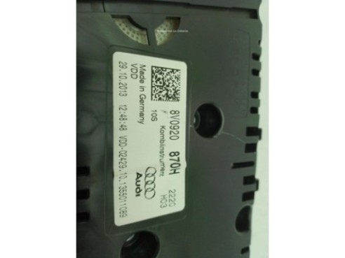 8V0920870H CUADRO INSTRUMENTOS AUDI A3 (8V1, 8VK)|Desguaces La Cabaña