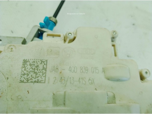 4G0839015A CERRADURA PUERTA LAT TRA IZQ AUDI A3 (8V1, 8VK)|Desguaces La Cabaña