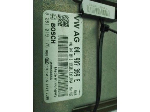 04L906021FD, 04L907309E CENTRALITA MOTOR AUDI A3 (8V1, 8VK)|Desguaces La Cabaña