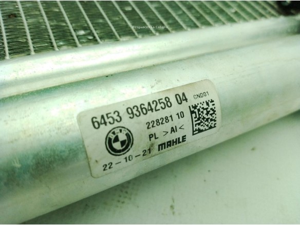 64539364258 RADIADOR AIRE ACONDICIONADO BMW 7 (G11, G12)|Desguaces La Cabaña