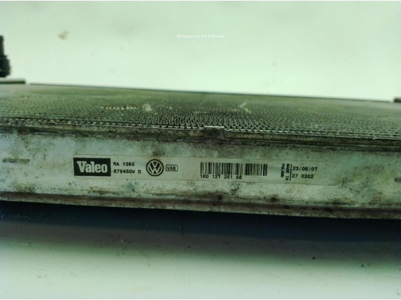1K0121251AB RADIADOR AGUA SEAT LEON (1P1)|Desguaces La Cabaña