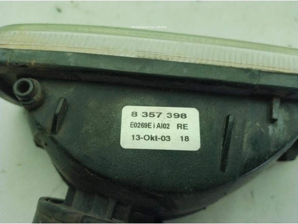 8357398 NIEBLA DEL DER BMW 3 Compact (E36)|Desguaces La Cabaña