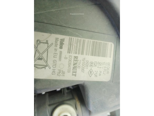 7701064406, 8200394709 FARO IZQUIERDO RENAULT ESPACE IV (JK0/1_)|Desguaces La Cabaña