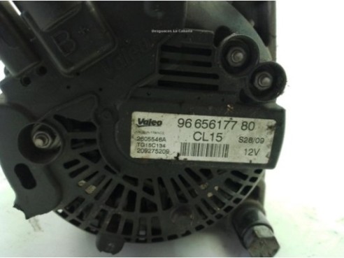 9665617780 ALTERNADOR PEUGEOT 207 (WA_, WC_)|Desguaces La Cabaña