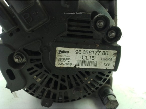 9665617780 ALTERNADOR PEUGEOT 207 (WA_, WC_)|Desguaces La Cabaña